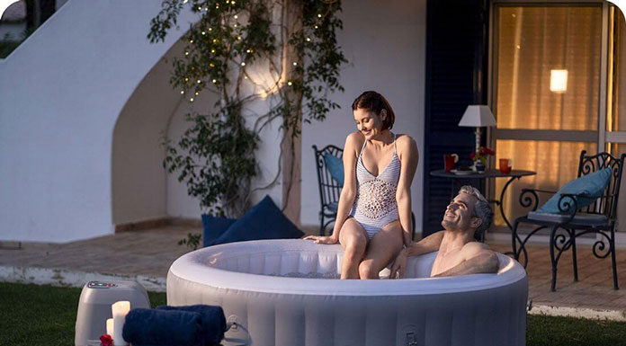 Dmuchane jacuzzi ogrodowe